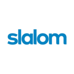 Slalom logo displayed on a white background, highlighting sponsors.